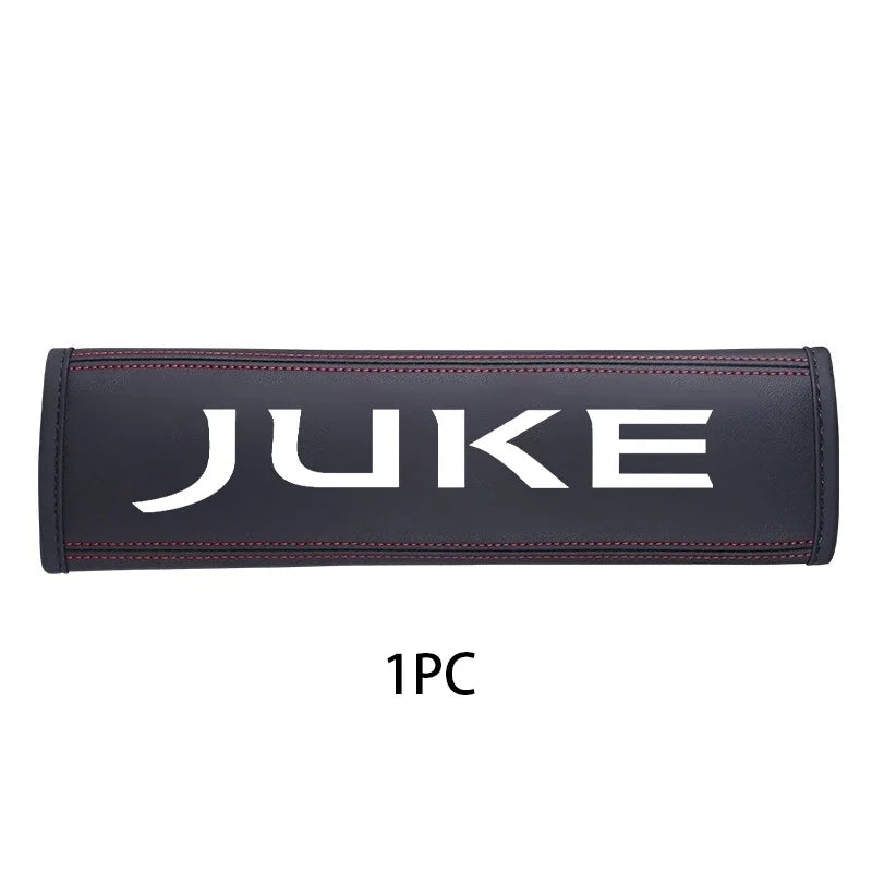 Premium Cowhide Seat Belt Protector Cover for Nissan Juke