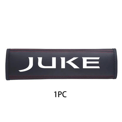 Premium Cowhide Seat Belt Protector Cover for Nissan Juke