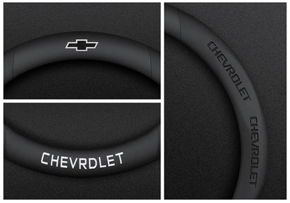 Housse de volant en daim et fibre de carbone pour Chevrolet Cruze Bolt