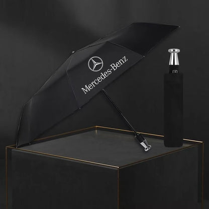 Mercedes-Benz Auto Sunshade Umbrella | Windproof & Folding