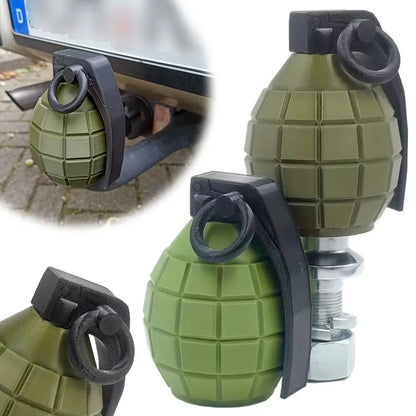 Grenade-Shape Tow Bar Cover Cap | Durable, Creative, Funny – Car Accessories | MotorWorld Marketplace