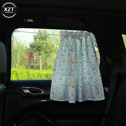 Universal Car Window Sunshade UV Blocker, Cartoon, Kids Safe – Car Accessories | MotorWorld Marketplace