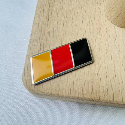Alloy Flag Emblem Sticker for BMW Audi Toyota MG – Pro Decor deguo B-xiaolintie – Car Accessories | MotorWorld Marketplace