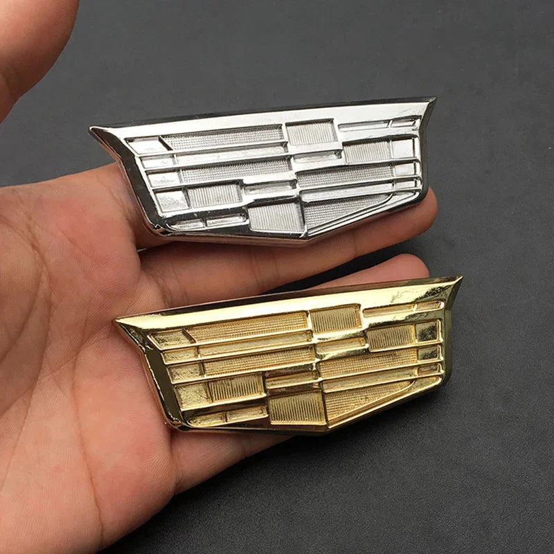 (NOT SOLD TO USA) 3D Metal Emblem Badge for Cadillac Escalade DTS SRX XT5 – Car Accessories | MotorWorld Marketplace