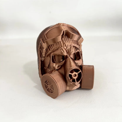 3D Printed Stalker Gas Mask Hitch Cover – Rustproof, Pro Grade bronze – Car Accessories | MotorWorld Marketplace