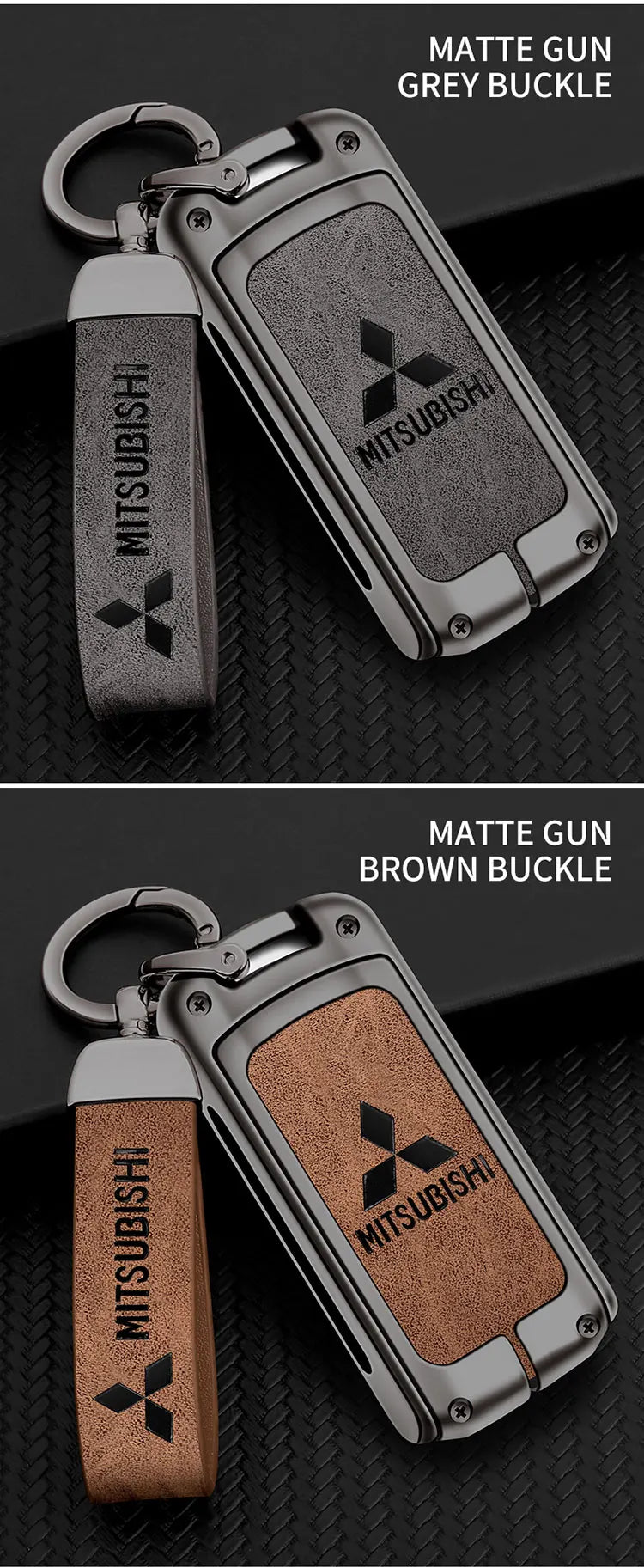 Premium Zinc Alloy Key Shell for Mitsubishi