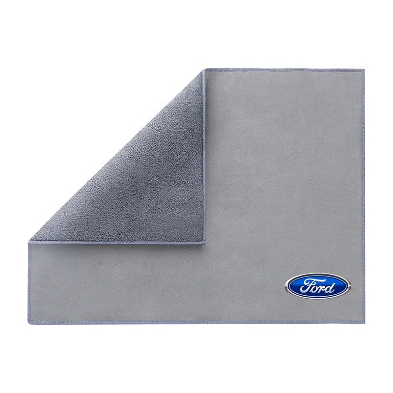 Premium Suede Leather Cleaning Cloth for Ford Models
