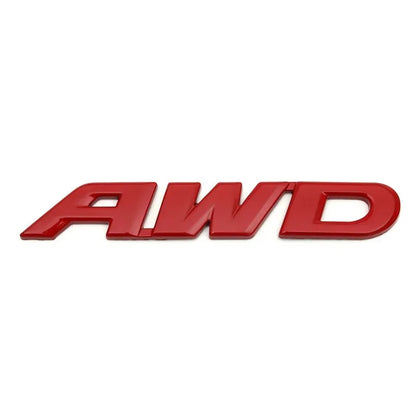 Universal 3D Metal AWD 4WD Emblem Badge for SUV & Off-Road Pros