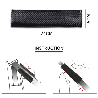 Protection d'épaule pour ceinture de sécurité GTI en fibre de carbone