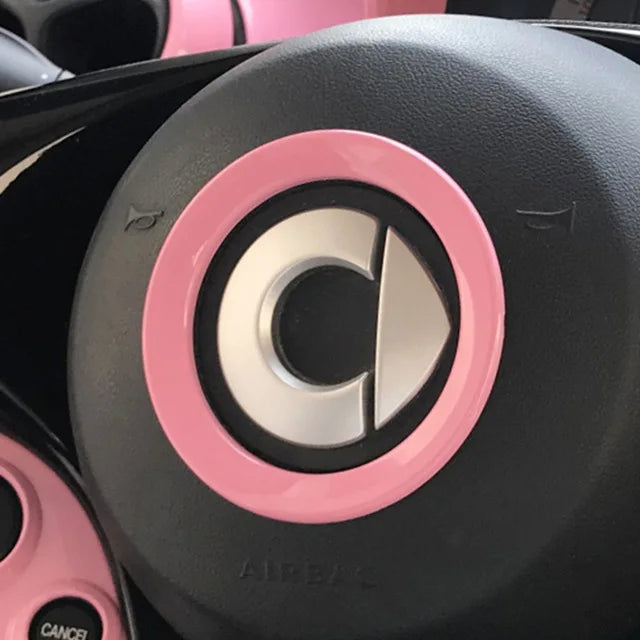 Steering Wheel Center Cap Ring for Smart 453 Fortwo/Forfour