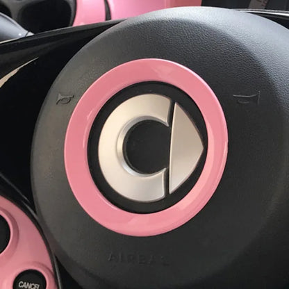 Steering Wheel Center Cap Ring for Smart 453 Fortwo/Forfour