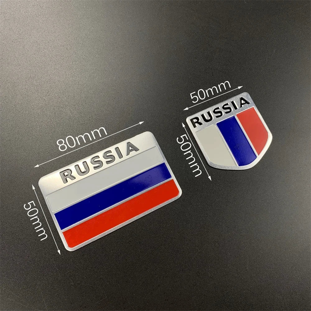 Premium National Flag Stickers, Exalt
