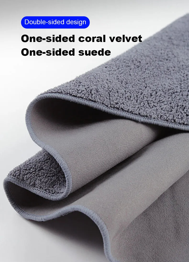 Premium Suede Leather Cleaning Cloth for Ford Models