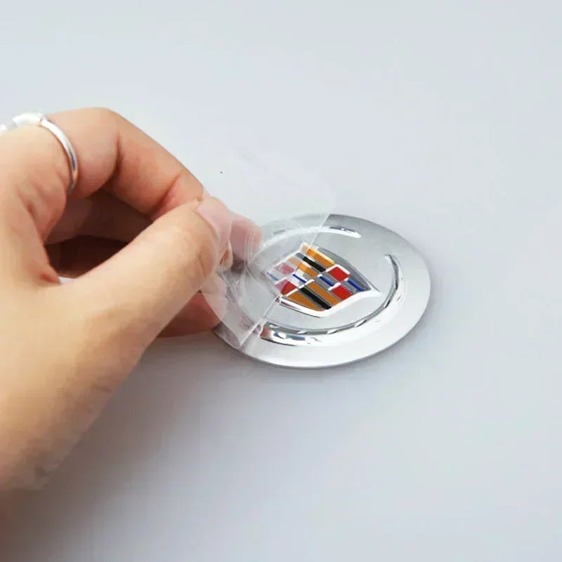 (NOT SOLD TO USA) 4pcs 56mm Cadillac Wheel Center Hub Badges – Pro Fit – Car Accessories | MotorWorld Marketplace