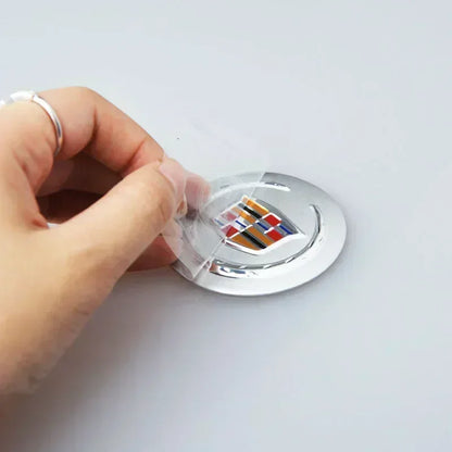 (NOT SOLD TO USA) 4pcs 56mm Cadillac Wheel Center Hub Badges – Pro Fit – Car Accessories | MotorWorld Marketplace