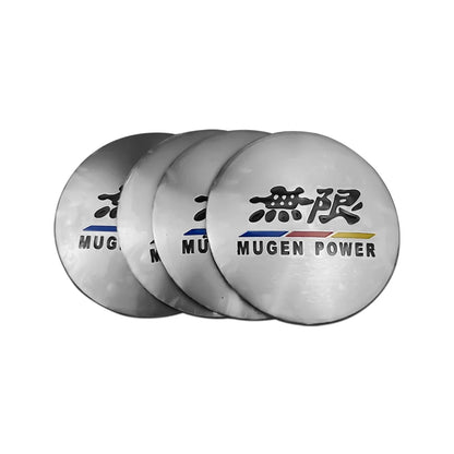 56mm(2.2") Mugen Power Hub Caps for Honda