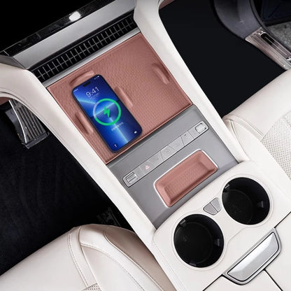 BYD M9 Central Wireless Charging Anti-Skid Silicone Pad Panel – Car Accessories | MotorWorld Marketplace