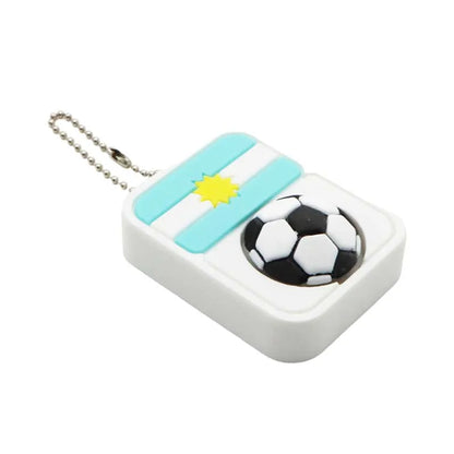 2026 Soccer Clicker Flag Keychain Fidget Stress Reliever for Football Fans World Cup Souvenir Pendant Collectible Gear style 1 – Car Accessories | MotorWorld Marketplace