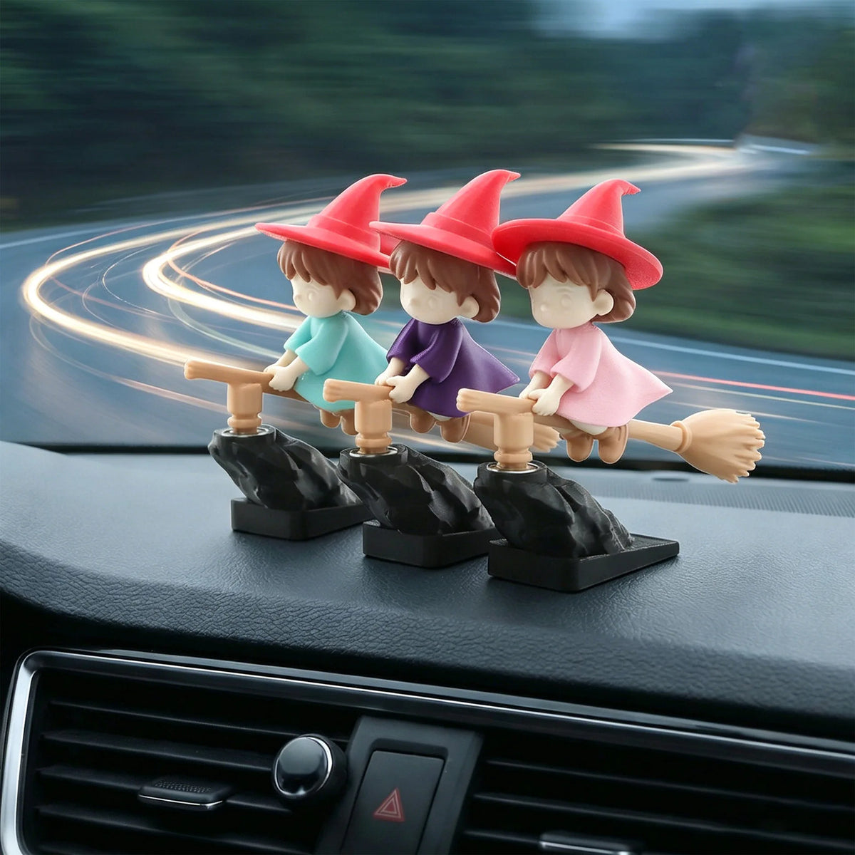 Wizard Broomstick Drift Dashboard Ornament – Pro Car Gift – Car Accessories | MotorWorld Marketplace