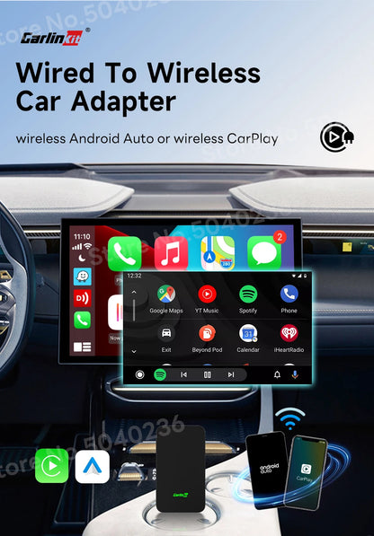 2air CarlinKit 5.0/4 Wireless CarPlay & Android Auto Box