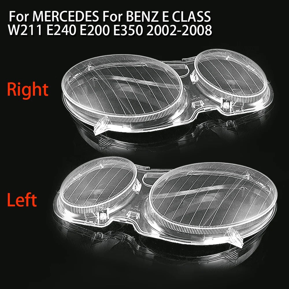 Mercedes-Benz E-Class Headlight Lens Cover