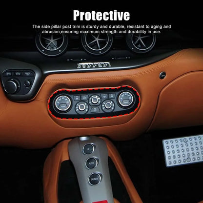 Premium AC Knob Panel Trim for Ferrari F12 Berlinetta 2013 – Car Accessories | MotorWorld Marketplace