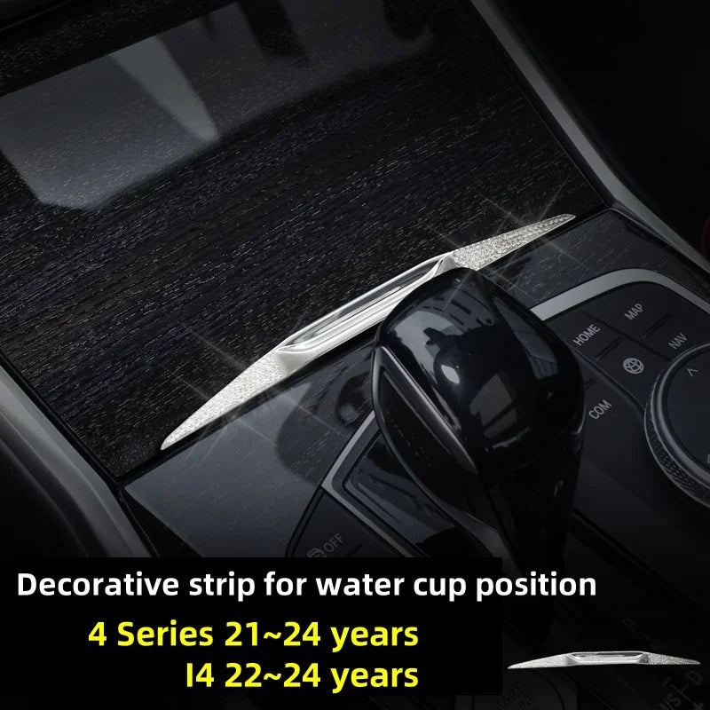 (NOT SOLD TO USA) BMW 4 Series 21-24 Diamond AC Vent & Knob Trim Decor Water cup strip China Mainland – Car Accessories | MotorWorld Marketplace