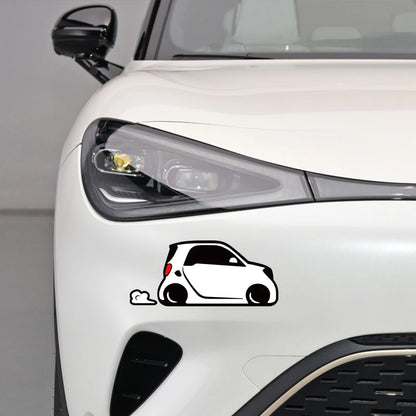 Racing Vinyl Decal Set for Smart Fortwo