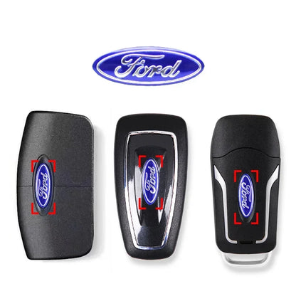 21mm (0.8") Ford Key Emblem Sticker Decal for Focus Mondeo Fiesta