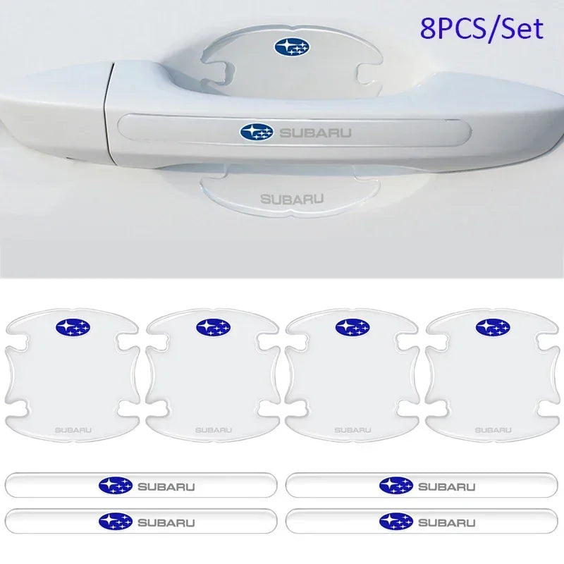 (NOT SOLD TO EUROPE) 8PCS Door Bowl & Mirror Protector Film for Subaru Models – Car Accessories | MotorWorld Marketplace