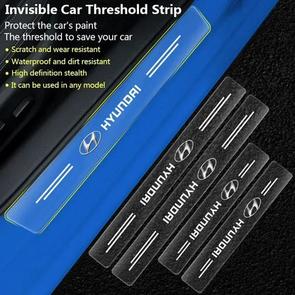 Car Door Sill Protector for Hyundai