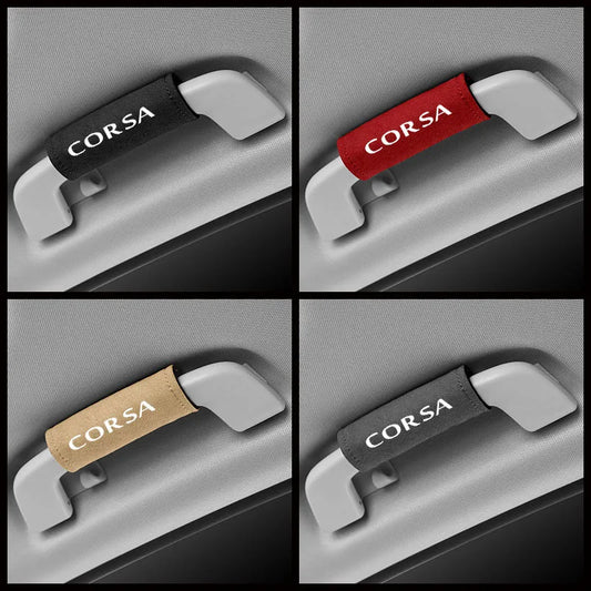 Opel Corsa Suede Door Handle Protector, Anti-Slip