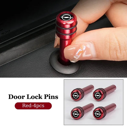 Door Lock Pins Knobs For Opel Corsa Astra Zafira