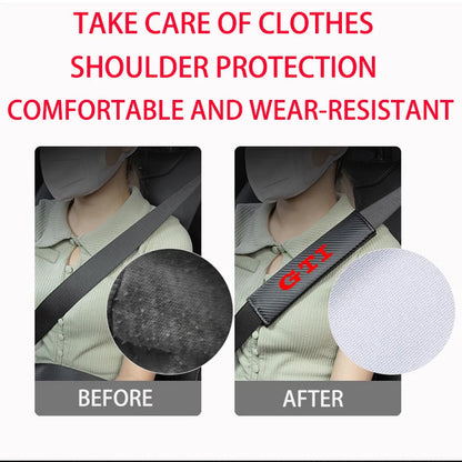 Protection d'épaule pour ceinture de sécurité GTI en fibre de carbone