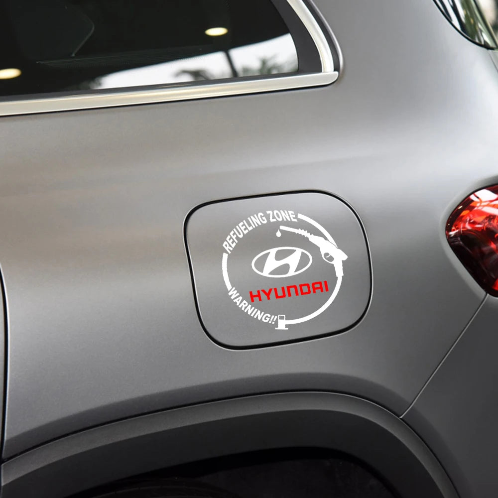 Hyundai Tucson Fuel Tank Emblem Decal – Waterproof Vinyl