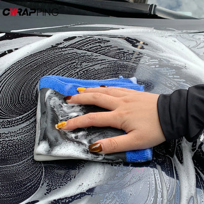 Chiffon d'argile magique bleu - Outil de nettoyage professionnel pour voiture