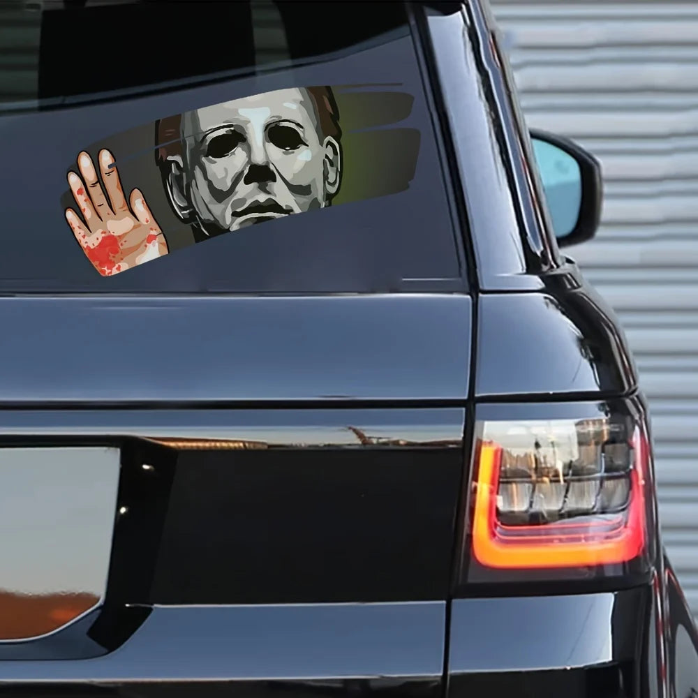 Halloween 3D Peeping Car Sticker Waterproof Auto Window Decor – Car Accessories | MotorWorld Marketplace