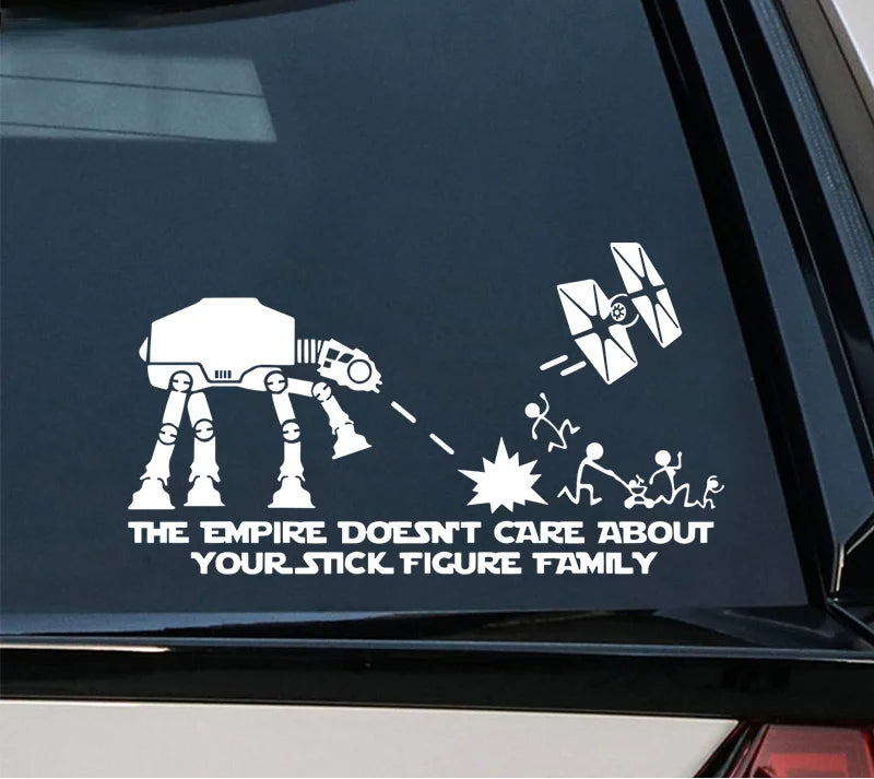 Waterproof Star Empire Car Sticker – Rear Windshield Decal – Car Accessories | MotorWorld Marketplace