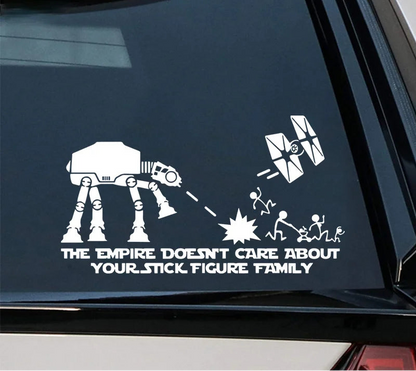 Waterproof Star Empire Car Sticker – Rear Windshield Decal – Car Accessories | MotorWorld Marketplace