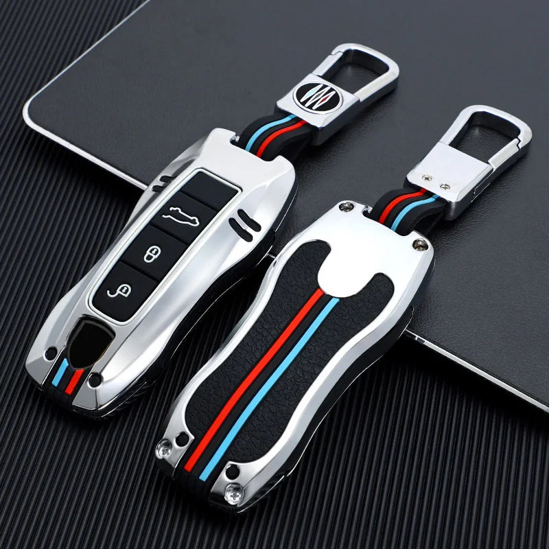 Zinc Alloy Smart Key Case for Porsche 911 Cayenne Taycan – Car Accessories | MotorWorld Marketplace