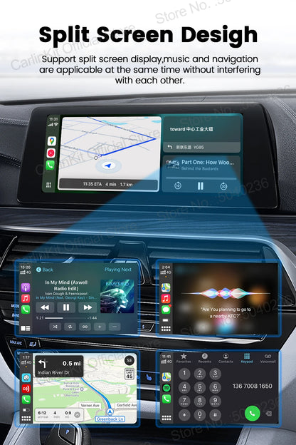 CarlinKit 5.0 Mini Adapter Wireless CarPlay & Android Auto