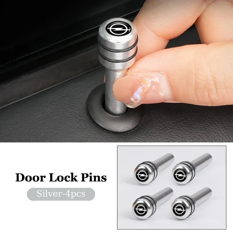 Door Lock Pins Knobs For Opel Corsa Astra Zafira