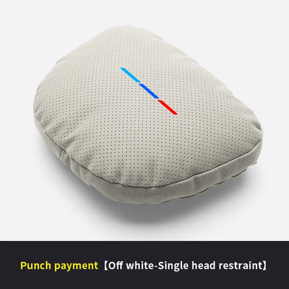 (NOT SOLD TO USA) BMW M E46-E92 F10-F30 G Series Neck & Lumbar Cushion Pillow Beige 1 – Car Accessories | MotorWorld Marketplace