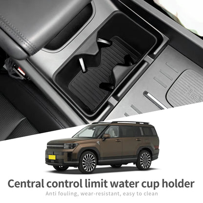 Hyundai Santa Fe 2024 Cup Holder Silicone Tray Organizer – Car Accessories | MotorWorld Marketplace
