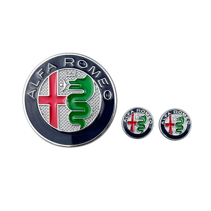 3pcs Alloy Gear Panel Stickers for Alfa Romeo Giulia/Stelvio E-3pcs – Car Accessories | MotorWorld Marketplace