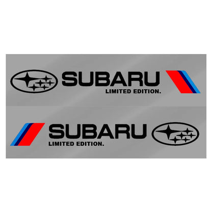 2pcs 3D Side Door Badge Decals for Subaru Forester WRX STI black – Car Accessories | MotorWorld Marketplace