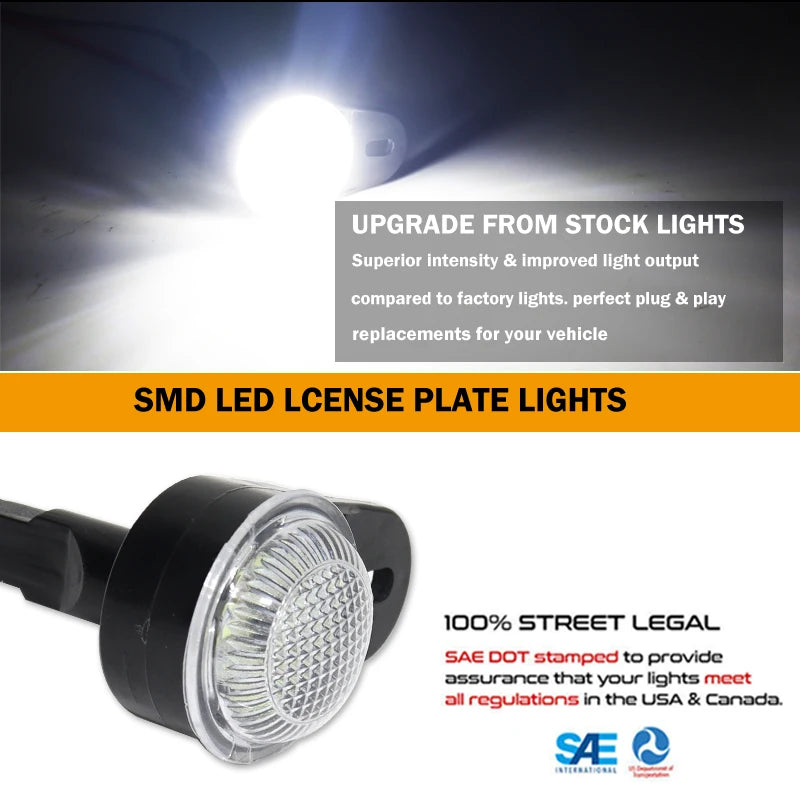 Éclairage intérieur à LED pour Jeep et Ram - Lot de 2