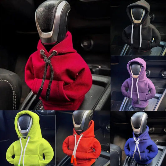 Universal Gear Shift Hoodie Cover - Fits Manual & Automatic Cars