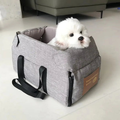 Portable Pet Car Seat & Carrier – Safe Travel for Small Pets – Car Accessories | MotorWorld Marketplace