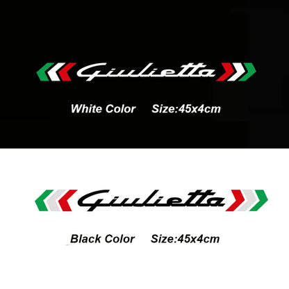 Autocollant de carrosserie haut de gamme pour Alfa Romeo Giulietta - Durable